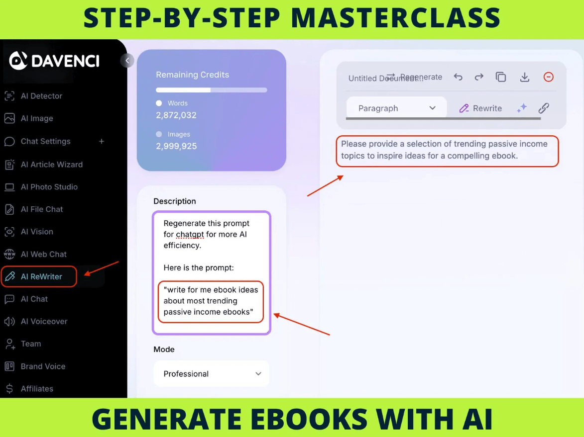 Create a Full eBook with AI: A Step-by-Step Masterclass Featuring Video Tutorials(PRL& MRR) - Image 7