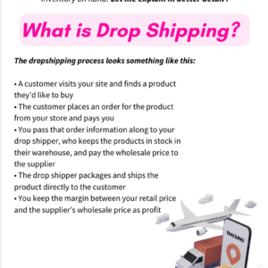 Dropshipping Made Simple: A Beginner's Guide to Building Your Online Business PLR & MRR Rights