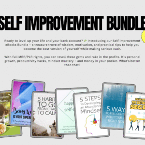Self-Improvement eBook Bundle | 750 Digital Books with Resell Rights | Personal Growth Collection