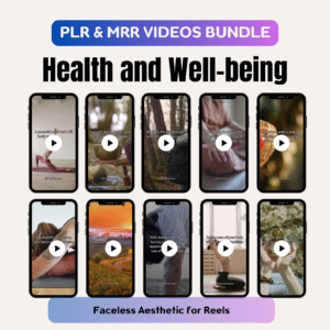 Ready-to-Use Health & Wellness Video Bundle for Instagram Reels (PLR/MRR)