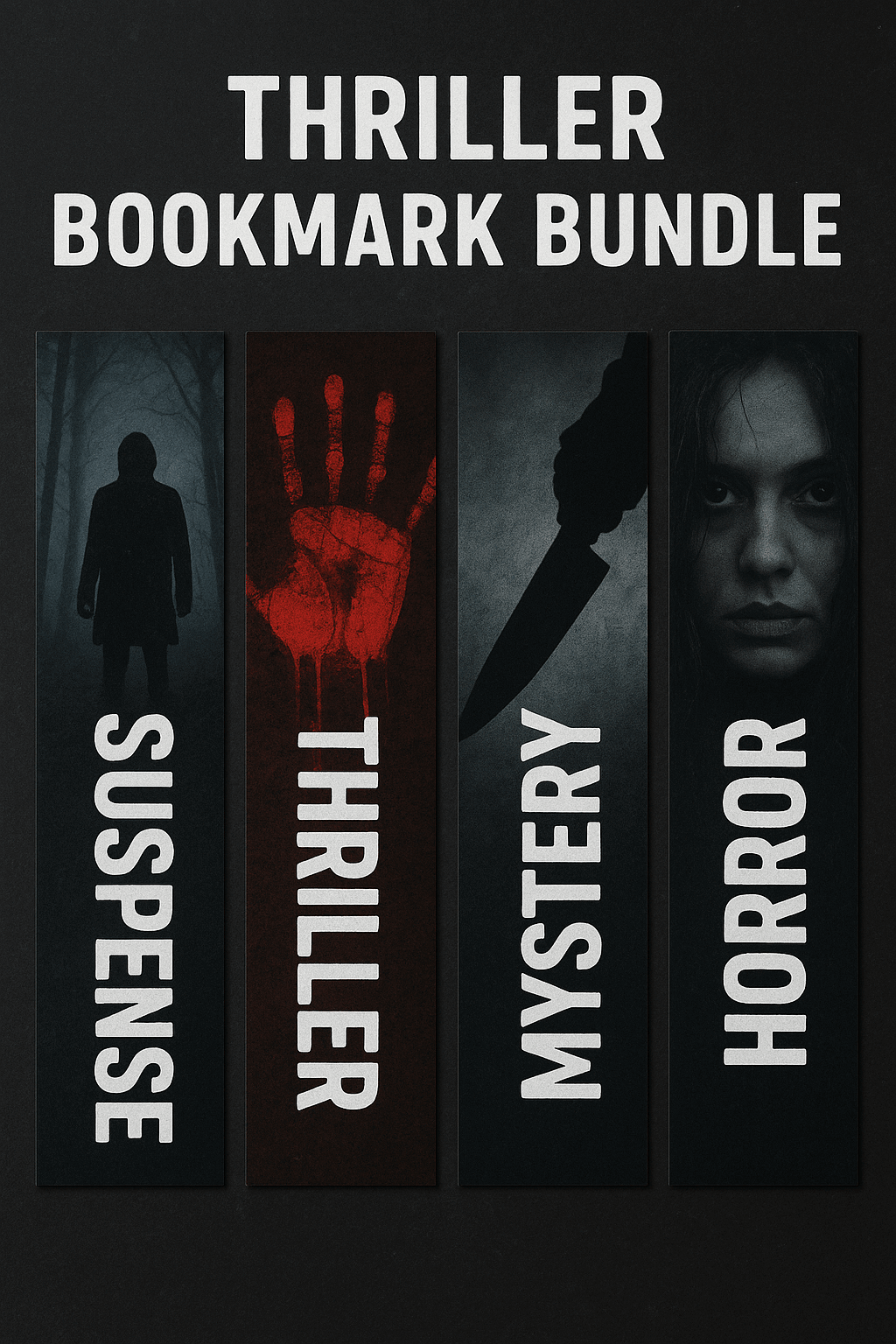 Thriller Bookmark Bundle