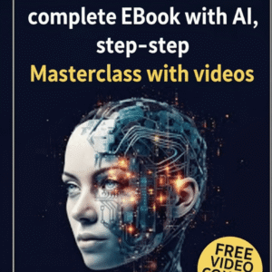 Create a Full eBook with AI: A Step-by-Step Masterclass Featuring Video Tutorials(PRL& MRR)