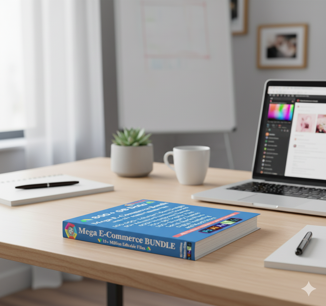 The Ultimate Mega Bundle: E-Commerce, Graphic Design, Video Editing & Digital Marketing{PRL& MRR} - Image 3