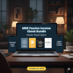 Passive Income eBook Bundle with Master Resell Rights & Private Label Rights (PLR)