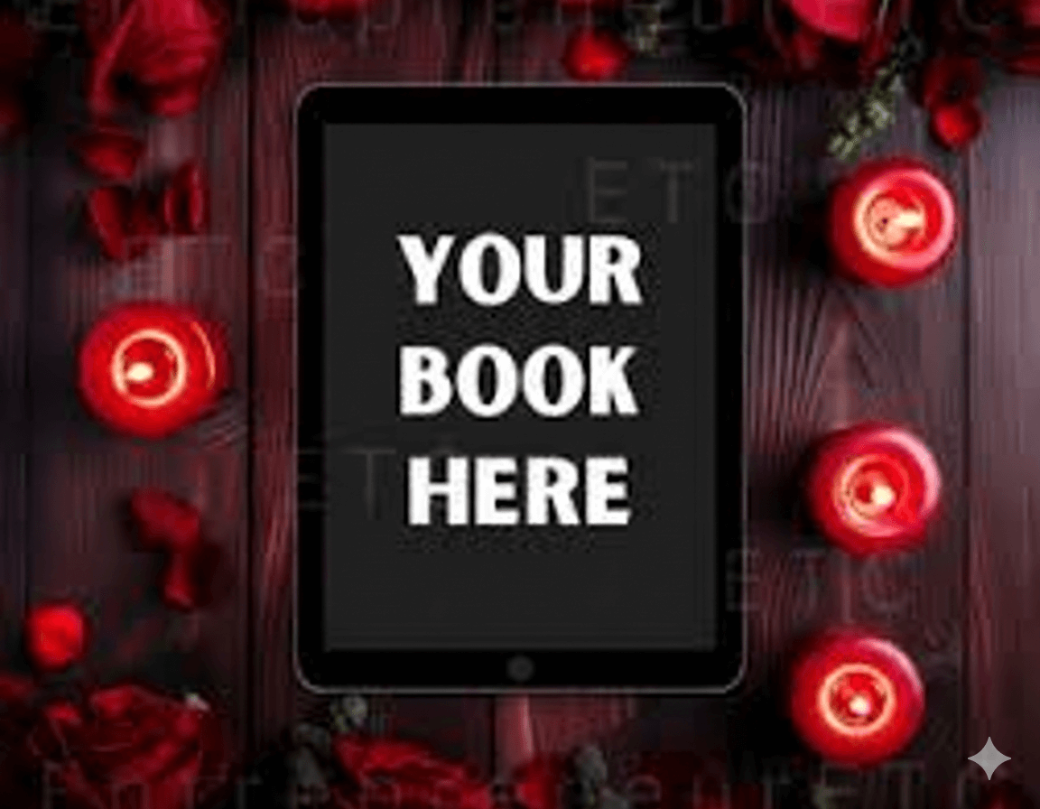 Mystery & Thriller eBook Mockup | Blank iPad Display | Bookstagram Marketing | Canva Template{PRL& MRR} - Image 2