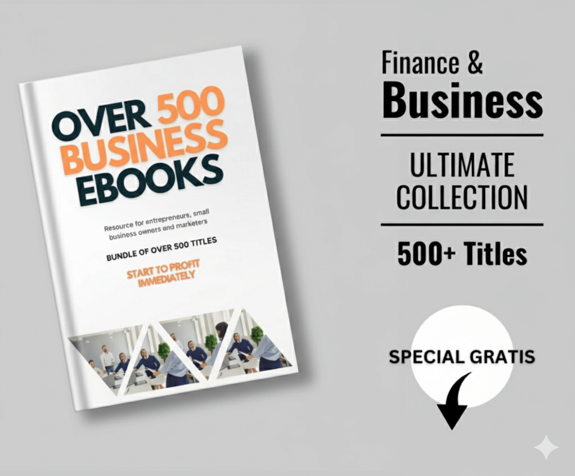 Massive Bundle of 500+ Premium Business eBooks + Complimentary Business Emails Pack | PLR Collection - Image 2