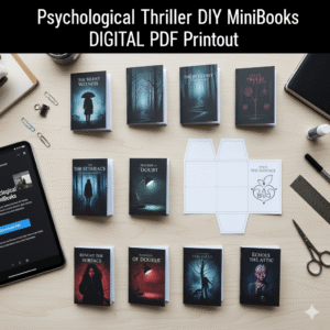 Psychological Thriller PDF MiniBooks | DIY Digital Print Edition