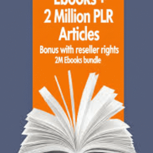 Ultimate Collection: 2M Ebooks + 2M PLR Articles Bonus | Reseller Rights Included(PRL& MRR)