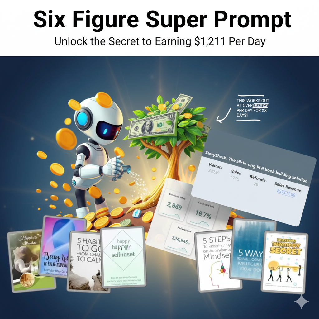 The Six-Figure Prompt Blueprint | Unlock the Path to $1,211 Daily Income - Image 2