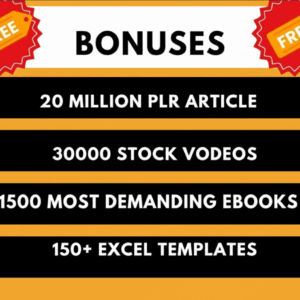 Ultimate Collection: 2M Ebooks + 2M PLR Articles Bonus | Reseller Rights Included(PRL& MRR)