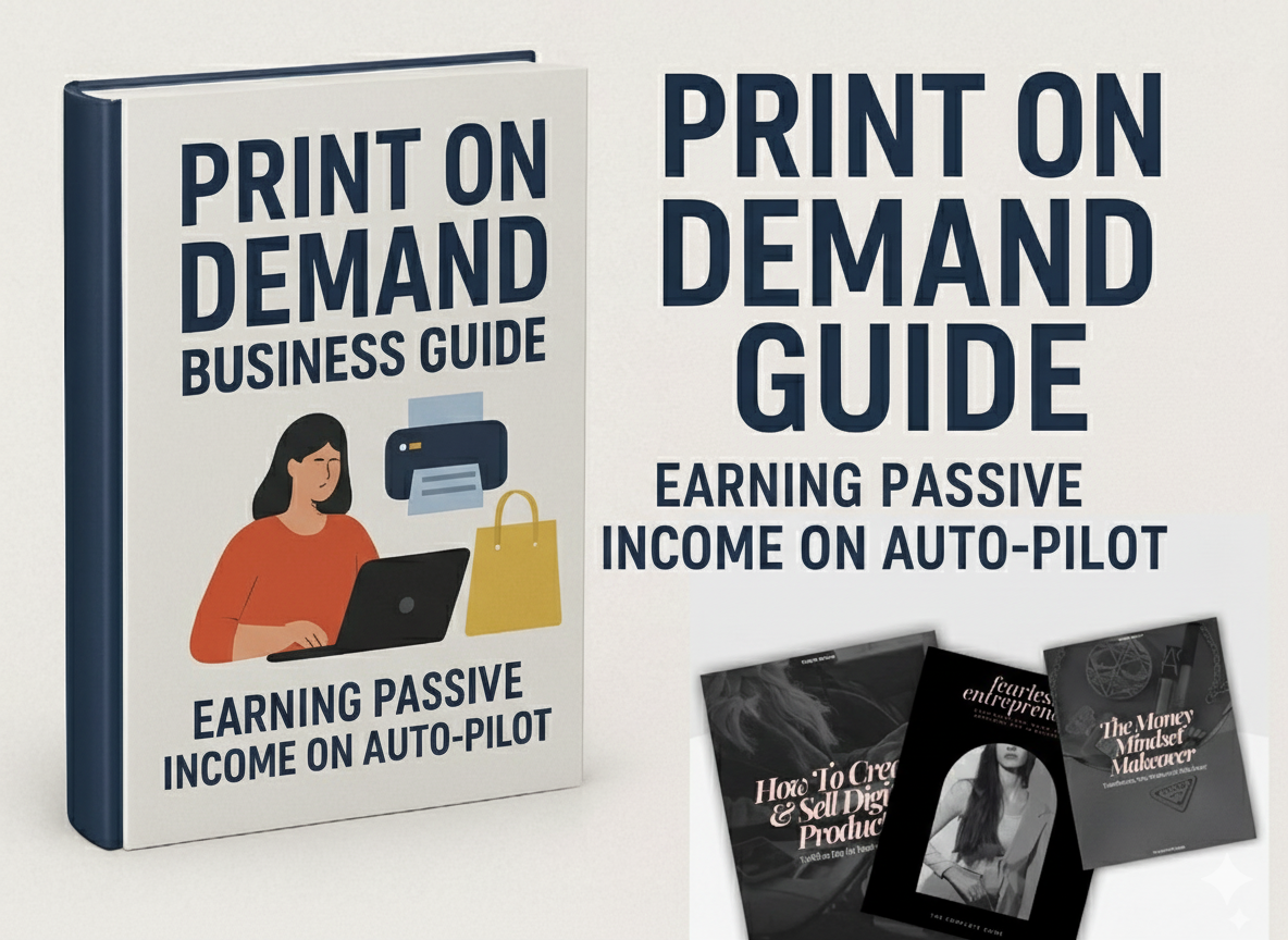 Print-On-Demand Business Blueprint | Ready-Made POD eBook | Achieve Passive Income Effortlessly (PRL& MRR) - Image 8