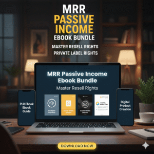 Passive Income eBook Bundle with Master Resell Rights & Private Label Rights (PLR)