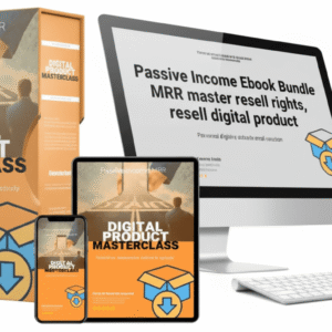 Passive Income eBook Bundle with MRR – Master Resell Rights for Digital Product Reselling