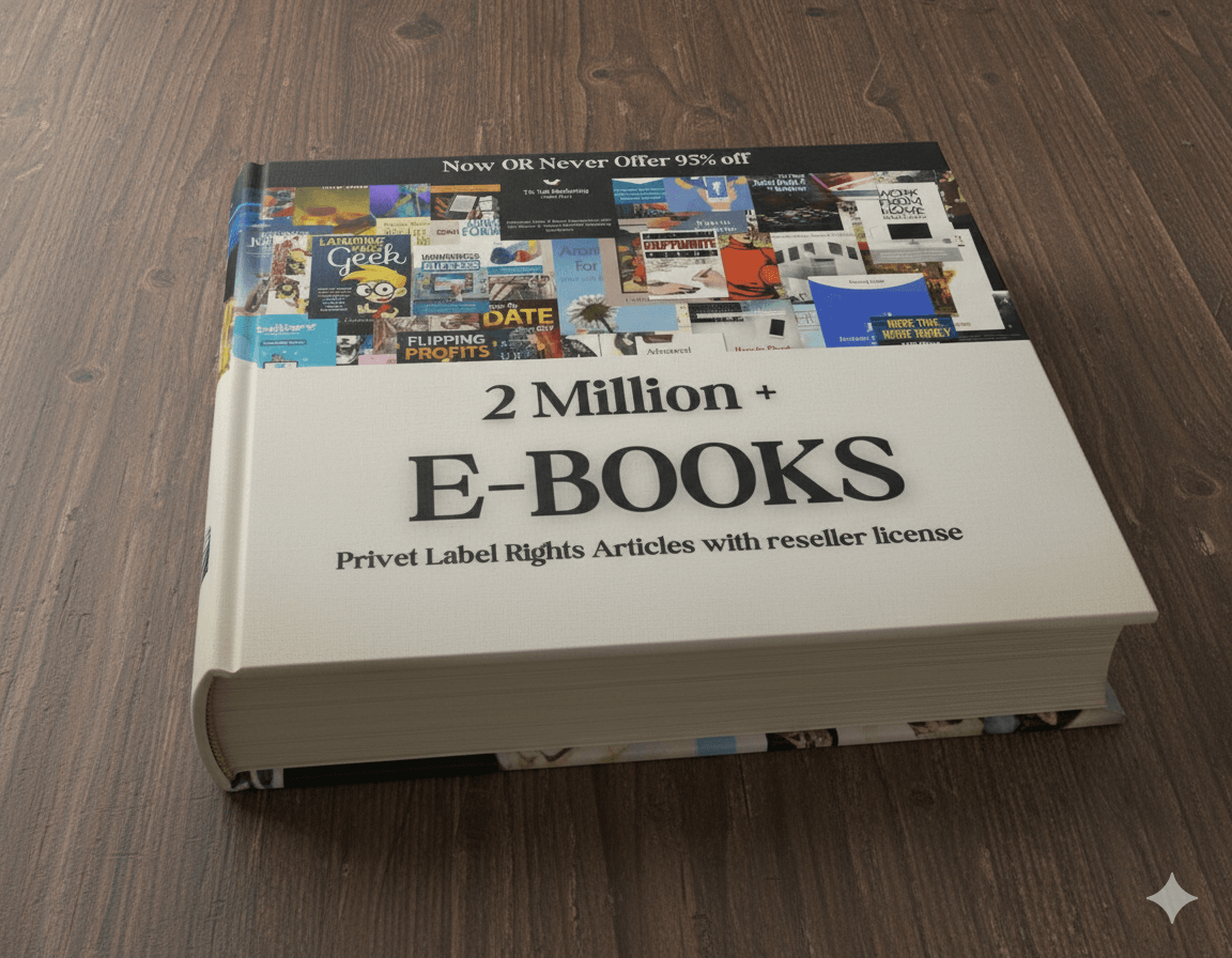 Ultimate Collection: 2M Ebooks + 2M PLR Articles Bonus | Reseller Rights Included(PRL& MRR) - Image 2