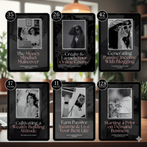 Passive Income eBook Bundle with Master Resell Rights & Private Label Rights (PLR)