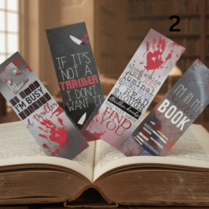 Thriller, Psychological Thriller Bookmark PRL& MRR