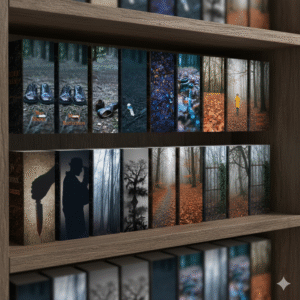 Horror & Crime Thriller Bookmark Bundle | Printable Digital Bookmarks