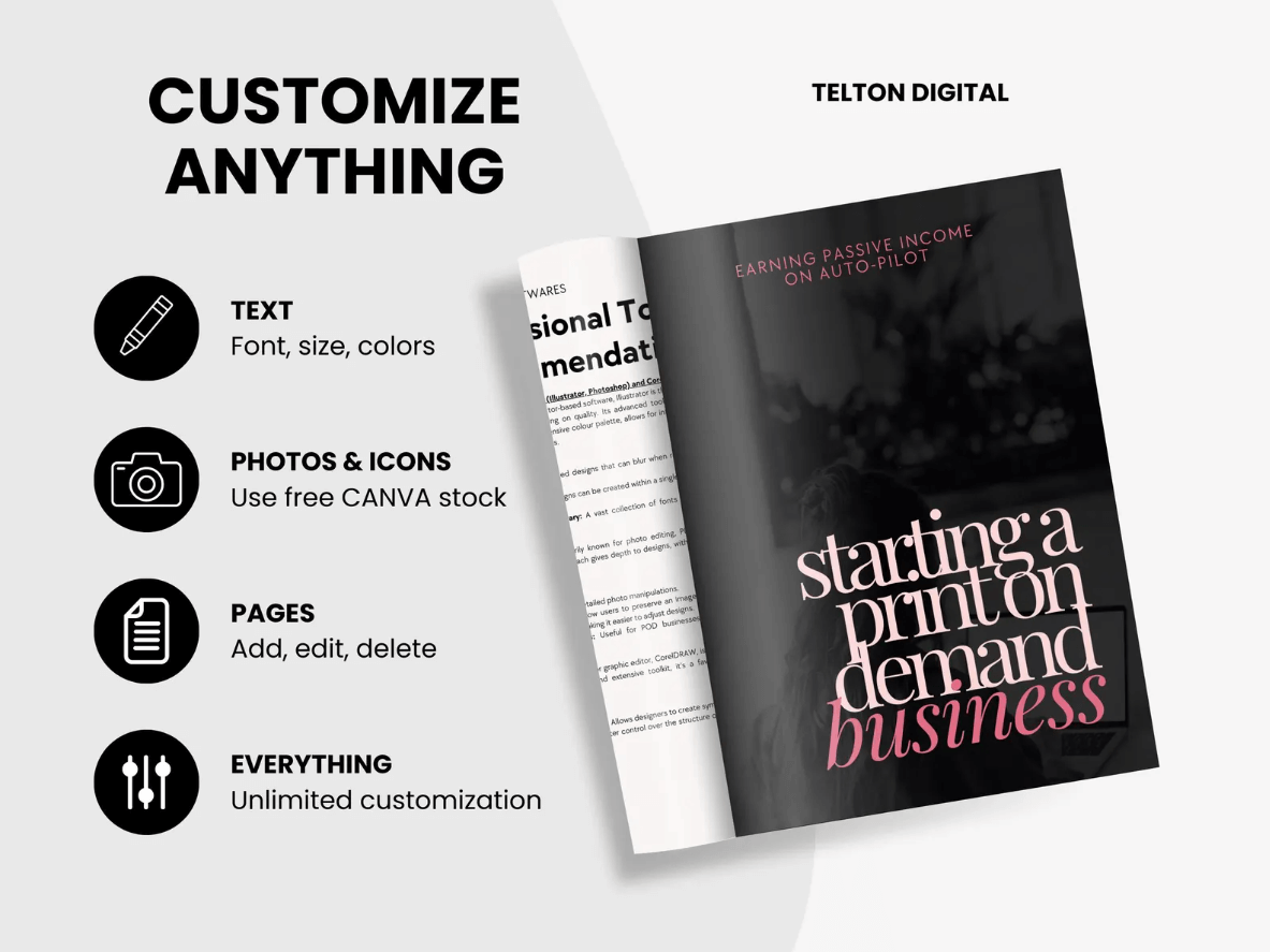 Print-On-Demand Business Blueprint | Ready-Made POD eBook | Achieve Passive Income Effortlessly (PRL& MRR) - Image 4