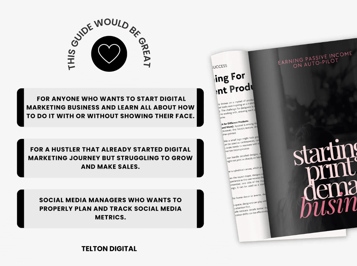 Print-On-Demand Business Blueprint | Ready-Made POD eBook | Achieve Passive Income Effortlessly (PRL& MRR) - Image 5